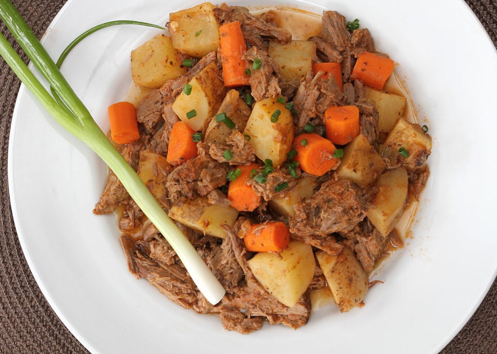 Slow Cooker Pot Roast has no processed ingredients. Just real food that's really good!