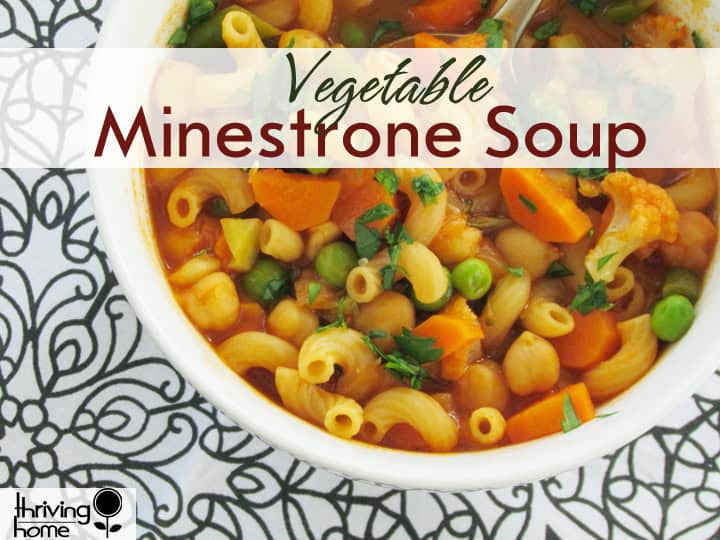 Minestrone Soup (Freezer Meal) - Simply Real Health