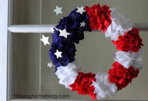 4th of July wreath 4th of july wreath