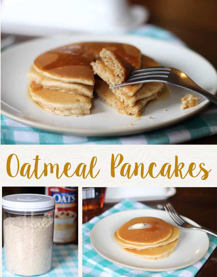 Oatmeal Pancake Mix Recipe {Freezer Meal} | Thriving Home