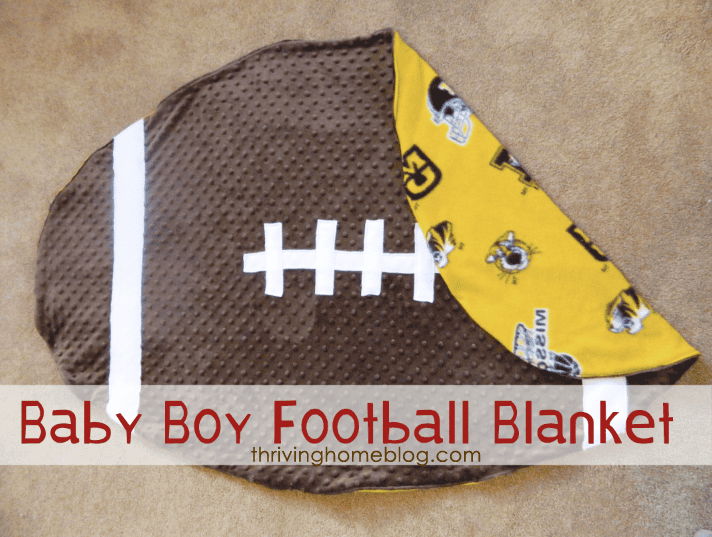football blanket tutorial football blanket tutorial