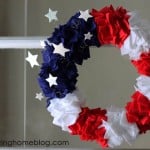 4th of July wreath