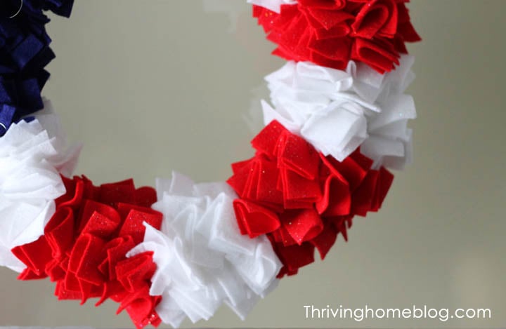 Red, White, and Blue Wreath