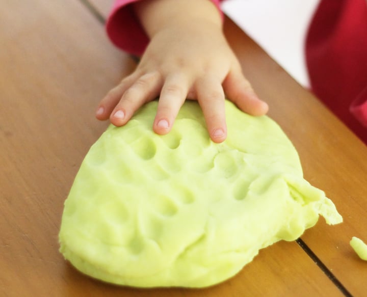 DIY homemade play dough is a cinch to make. Enjoy the process with just a few ingredients. Your kids will love helping you whip up a batch. 