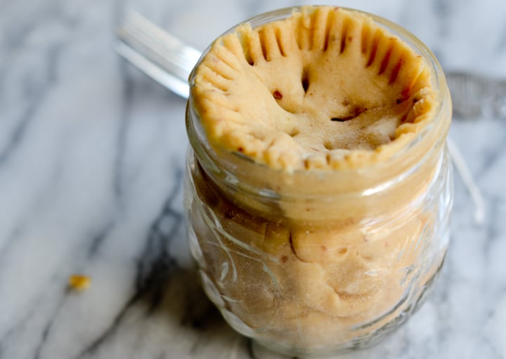 mini pie in a jar