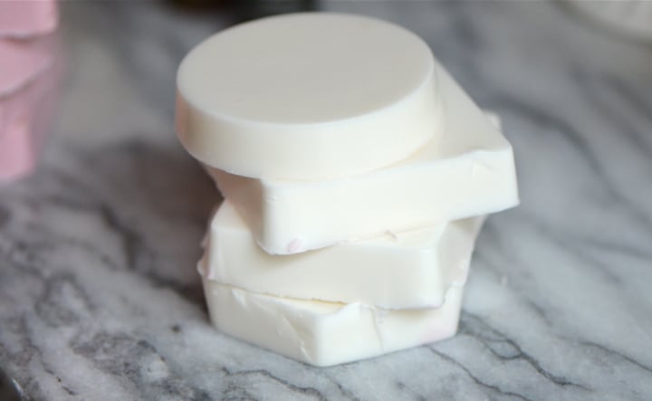 DIY All-Natural Scented Soap Bars with safe, non-toxic ingredients