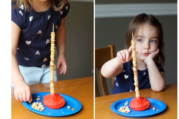 cheerio counting game