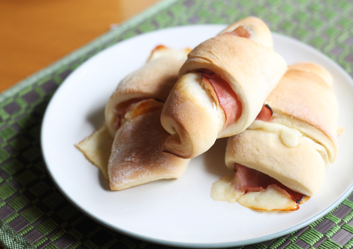 This delicious combination of soft, buttery dough with deli ham and cheese makes this an irresistible meal. You'll have a hard time putting any away in the freezer.