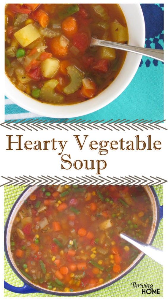hearty vegetable soup recipe
