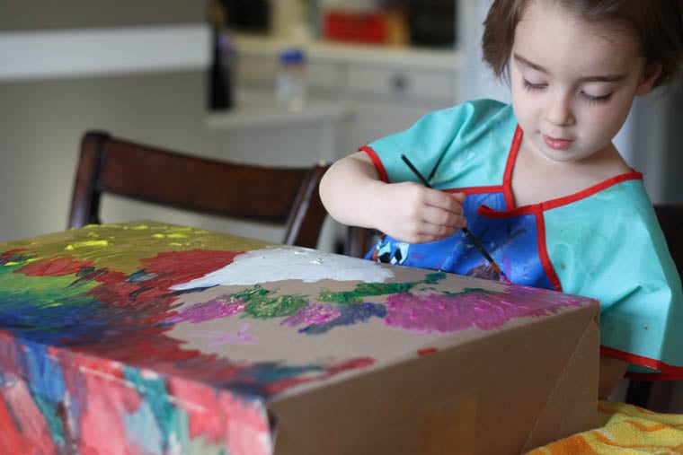 Preschool Activity -- Paint a Box-5
