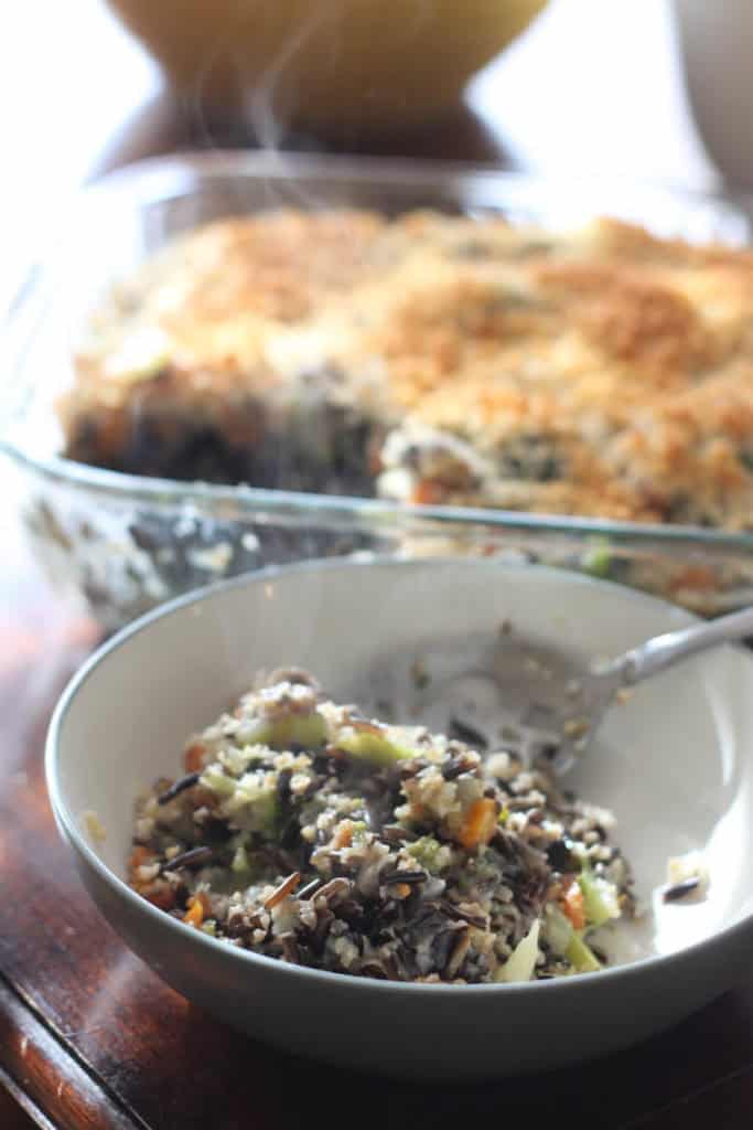 Broccoli and Wild Rice Casserole {Freezer Meal} Thriving Home