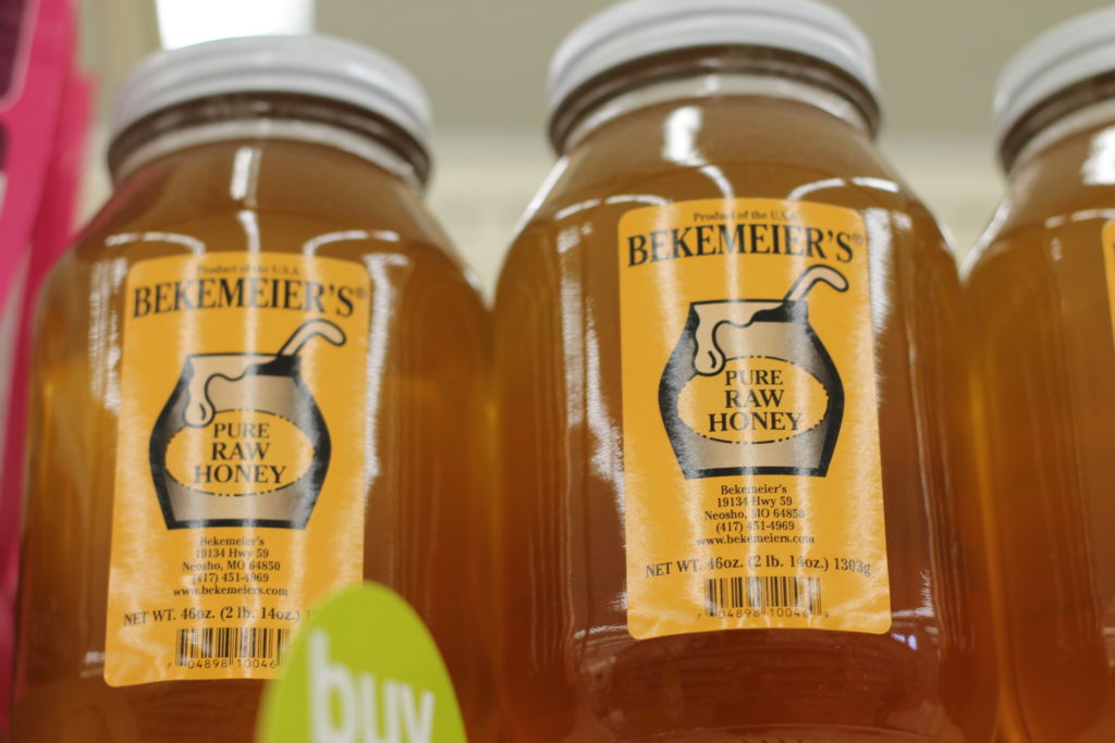 Top 10 Local Items from Hy-Vee Columbia (local honey)