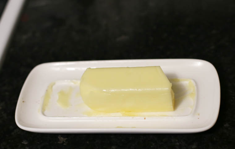 Softened butter