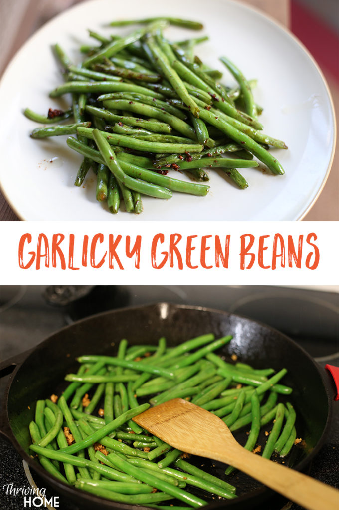 This healthy, family-friendly green bean recipe is delicious! The soy-garlic combination packs so major flavor that will change the way you think about this green vegetable!