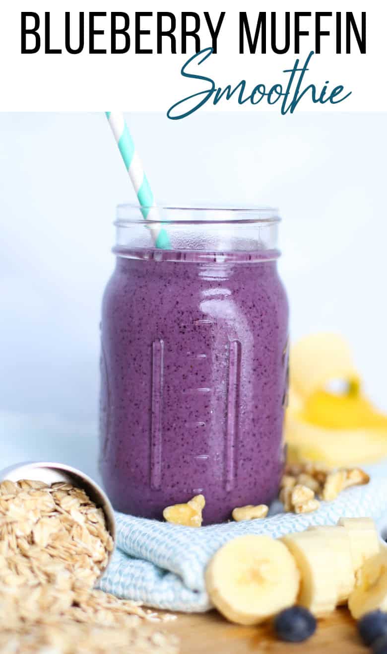 blueberry muffin smoothie (  freezer pack instructions)