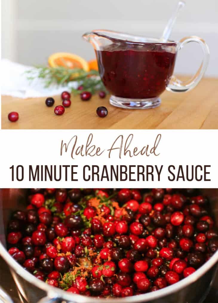 Make Ahead Minute Cranberry Sauce Homemade Delicious