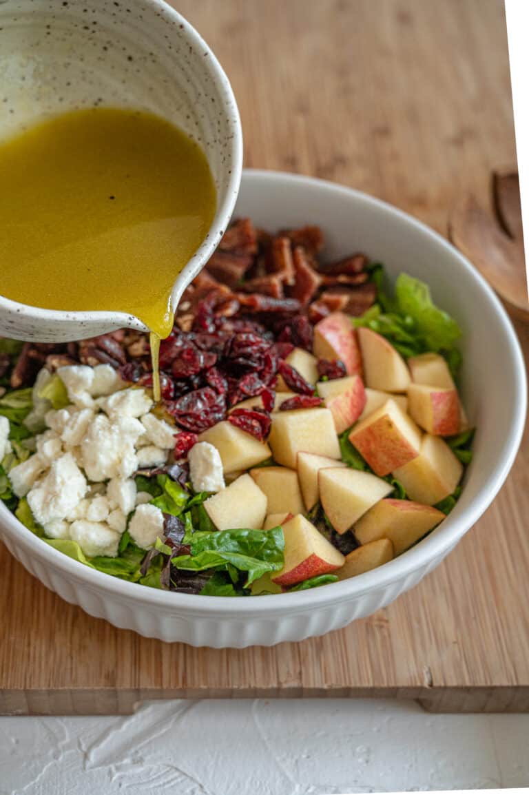 Autumn Chopped Salad With Apple Cider Vinaigrette Thriving Home