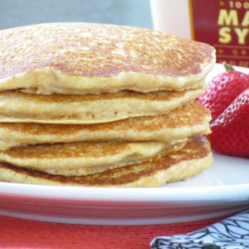 Whole Grain Sweet Potato Pancakes