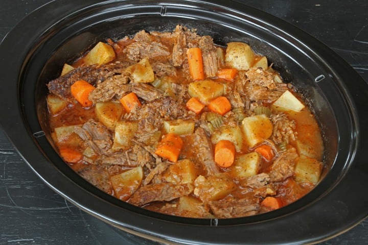 Slow Cooker Pot Roast for a crowd