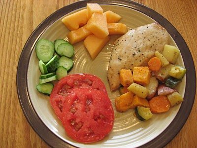 Roasted Lemon-Garlic Chicken and Veggies