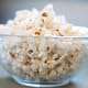 homemade popcorn with coconut oil