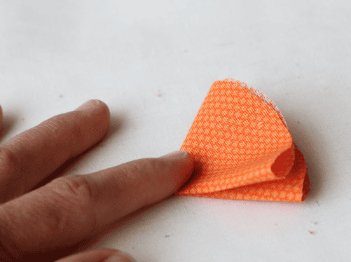 fabric flower petal