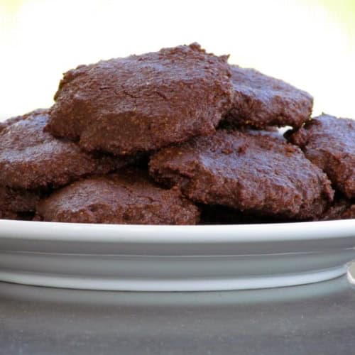 healthy chocolate coconut cookies