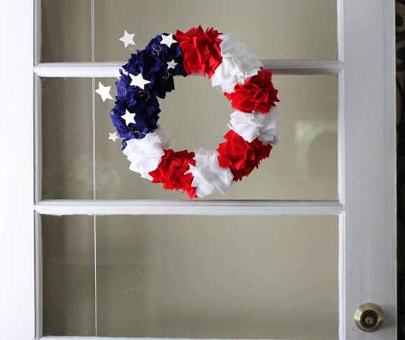 Fourth of July Wreath