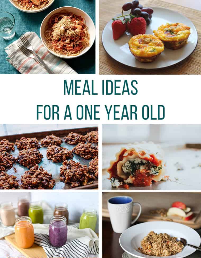 meals for 1 year old