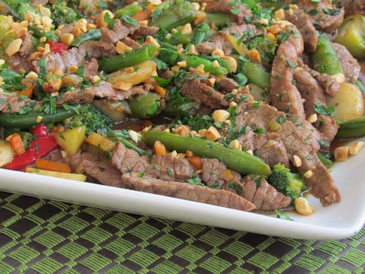 Szechuan Steak Stir-Fry