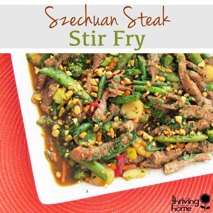 Szechuan Steak Stir-Fry Recipe