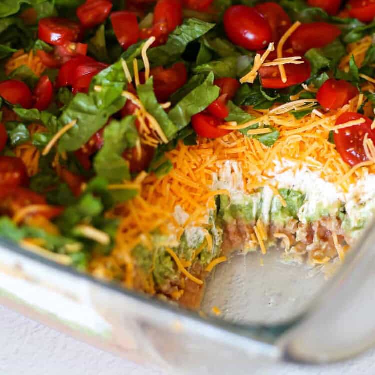 layered taco dip