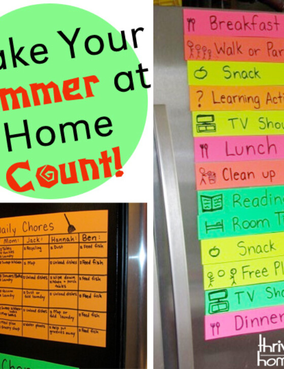 Make This Summer with Your Kids Count - How to create intentional summer goals that will make a difference in kids' lives.