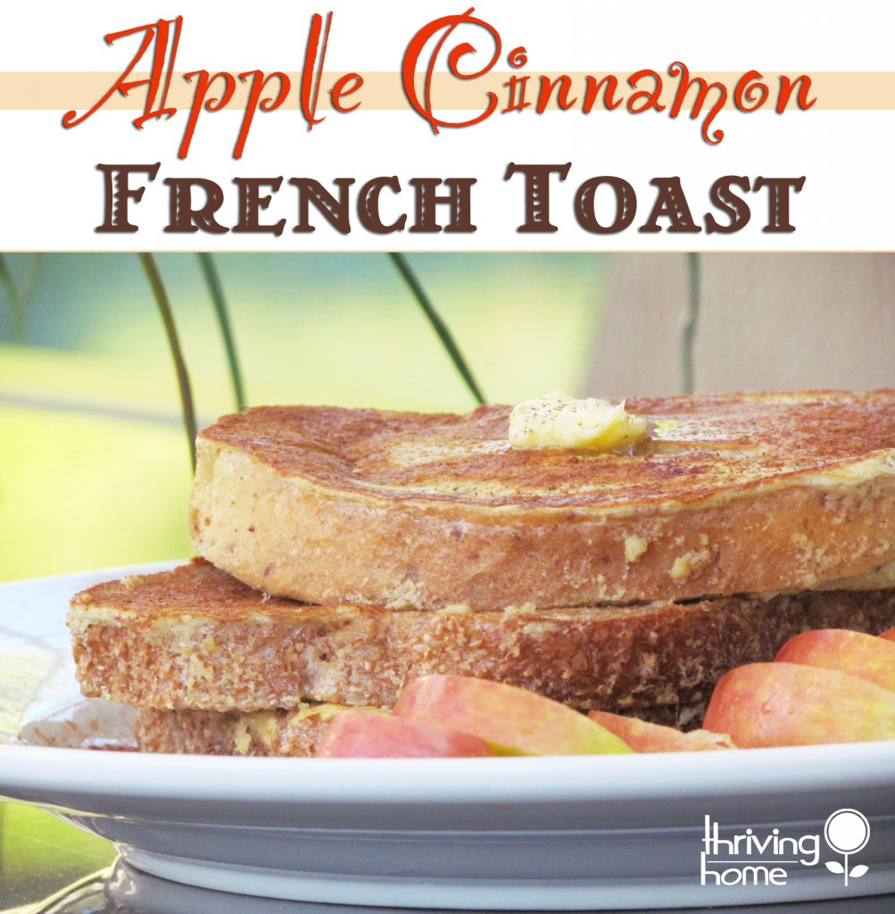 apple cinnamon french toast