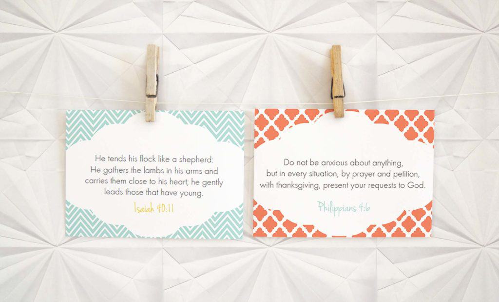 verse cards for moms