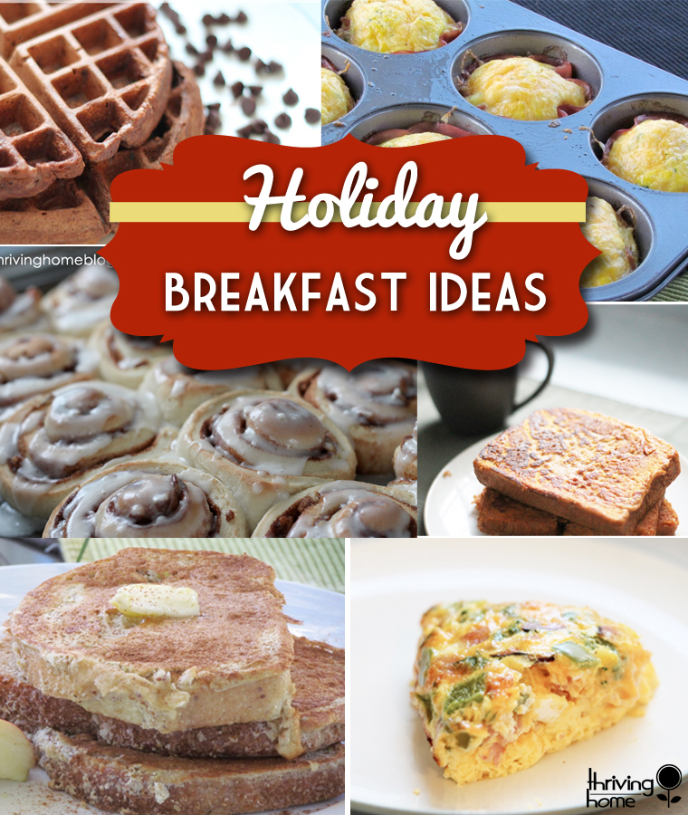 holiday breakfast ideas