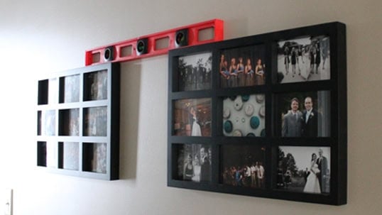 Picture Hanging Hack: How to Hang a Picture Straight