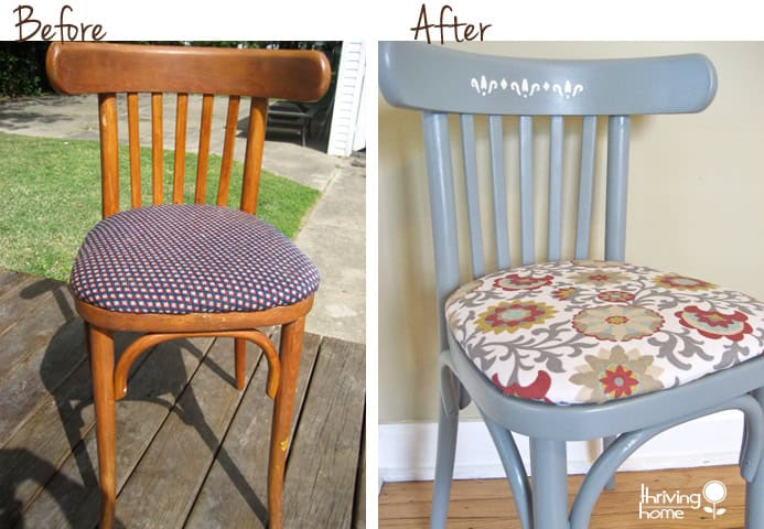 before and after chair