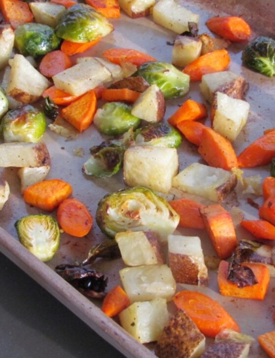 Basic Roasted Vegetables Recipe