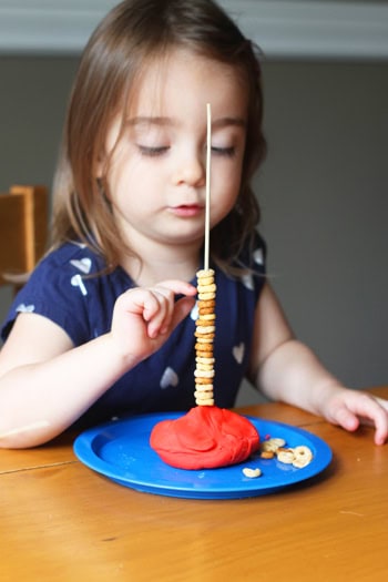 counting cheerios