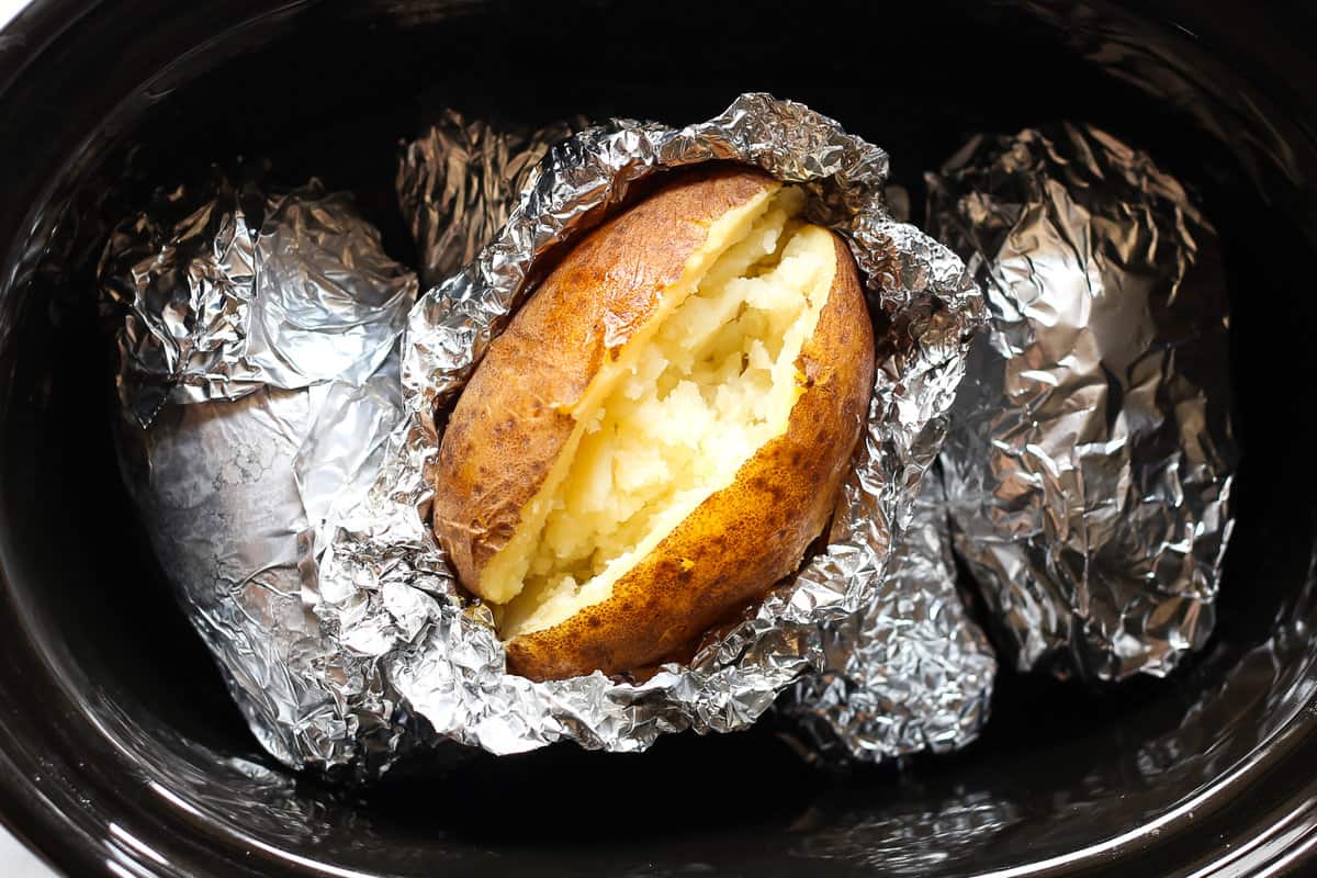 Crock-Pot Baked Potatoes Recipe, Recipe