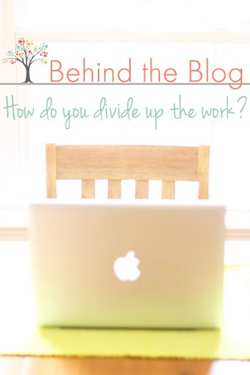 A week-long series all about how Thriving Home got started and now operates. Today's post: How do you divide up the work?