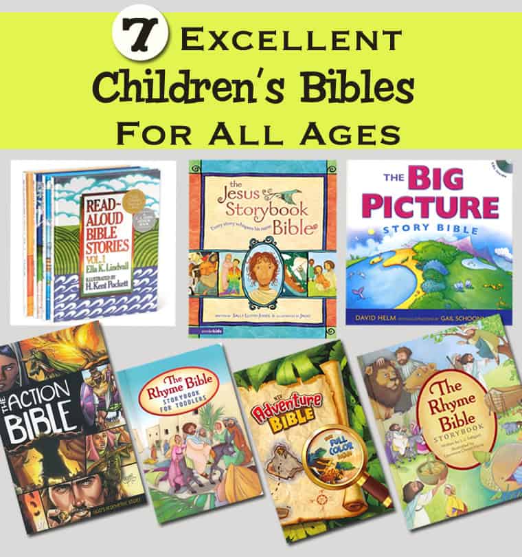 7 Excellent Children's Bibles