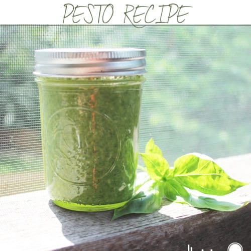 homemade pesto recipe