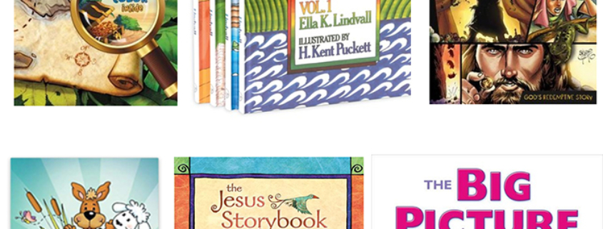 Pictures of the best children's bibles recommended by age level