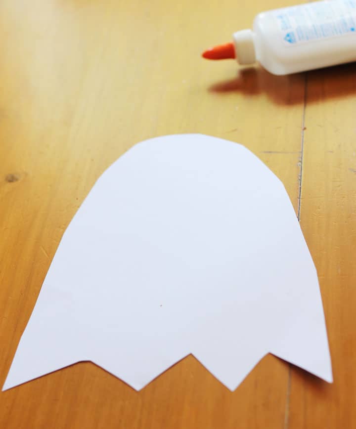 Puffy Ghost Craft {with Free Ghost Template} - Thriving Home