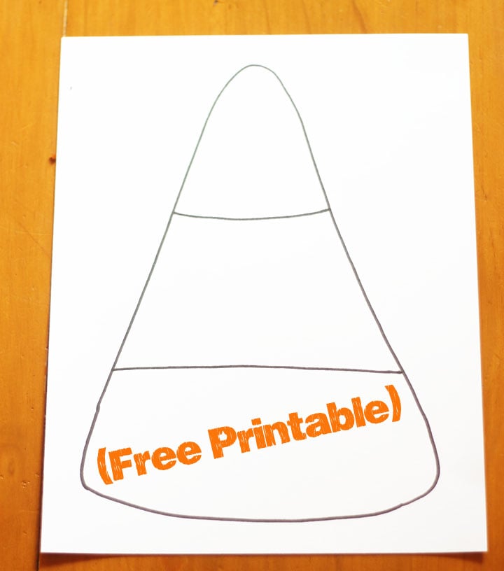 free candy corn printable Thriving Home