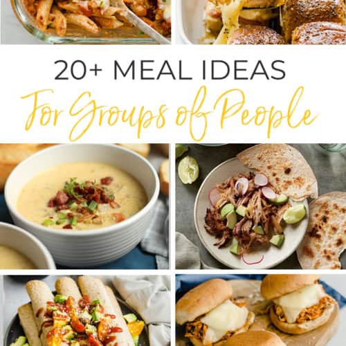 meals for a crowd