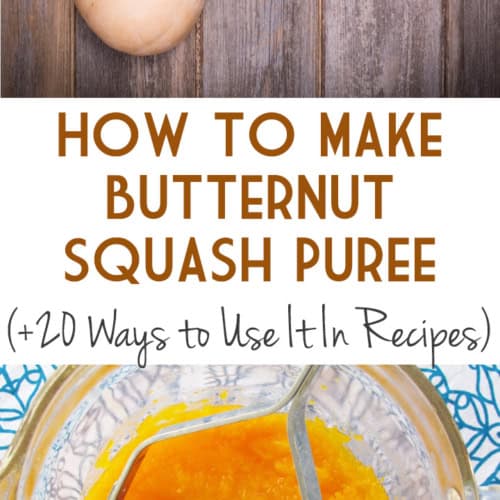 How to Make Butternut Squash Puree