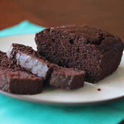 Double chocolate zucchini bread